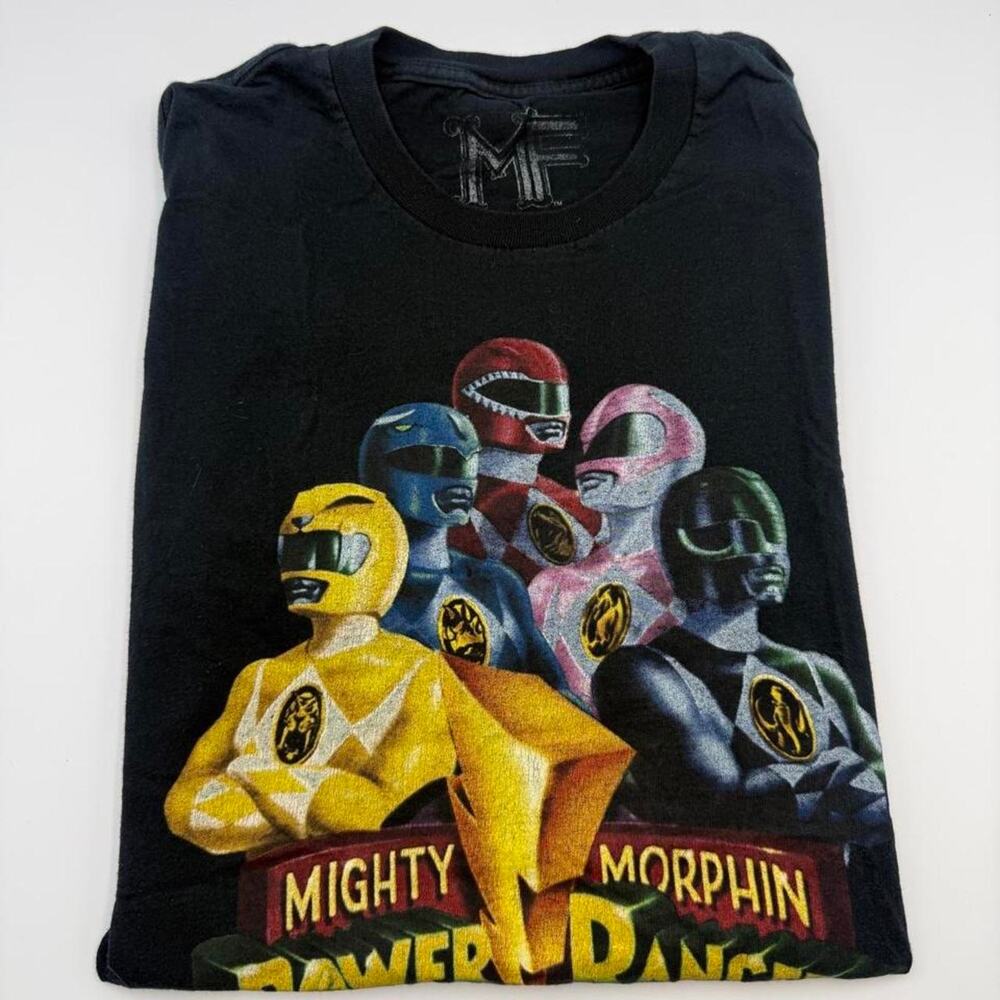 Vintage Y2K Power Rangers Shirt Super Legends Mighty Morphin fit like a small